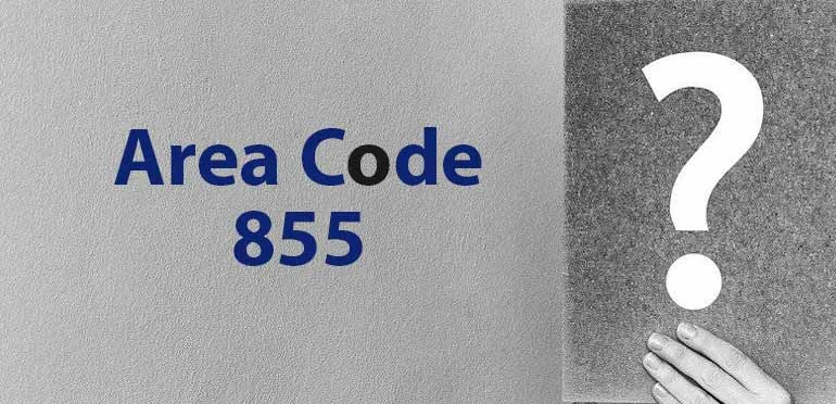 855 area code