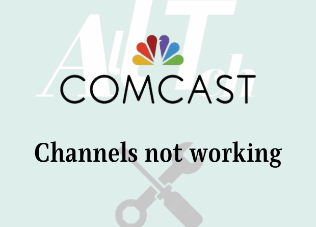 Comcast channels not working