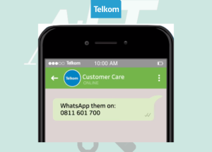 WhatsApp number for Telkom