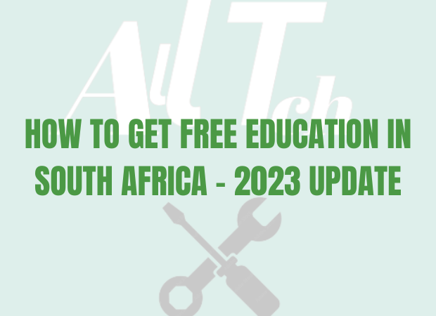 How To Get Free Education In South Africa